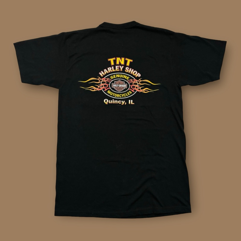 Vintage 90’s Harley-Davidson Button Tee